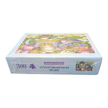 Rompecabezas 300 piezas puzzle de paisaje para adultos y niños juguete educativo y creativo piezas resistentes de fácil ensamblado - Gris - Ver 3