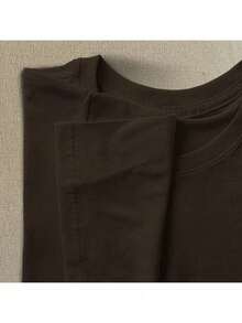 Camiseta Unissex Estampada Com Santo Antônio Igreja Fé Amor Carinho Católica - Marrom - Visão 4