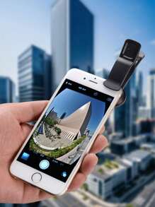 3-In-1 Mobile Phone Lens Kit, Compatible With IPhone 16/15/14/13/12/11 And Other Smartphones, Tablets, IPads & Laptops, Includes Fisheye Lens, 3-In-1 Macro & Wide Angle Lens, Universal Clip, Microfiber Carrying Pouch Compatible With Iphone Android Phone For Summer Vacation, Travel, Creative Photography Phone Accessories