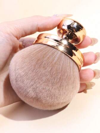 1pc Extra Large Loose Powder Makeup Brush, Soft Multifunctional Cosmetic Brush, Blush Brush, Body Brush, Nail Dust Brush, Portable Make-Up Tool,Foundation Brush,Concealer Brush,Blush Brush,Contour Brush,Blush Brush,Bronzer Brush,Powder Brush,Foundation Brush,Blush Brush