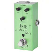 IRIN IRIN AN Series Multi-Color Electric Guitar Single-Block Effect Pedal, Aluminum Alloy Portable, Suitable For Adult Performance (Includes Various Sound Effects)