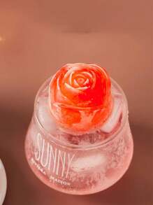 1 Stück 2-in-1 Rose & Diamant Eiswürfelform, Rosa, Gelb, Avocado Grün Rose geformte Eiswürfel Formen, leichter Auslösung Schnellgefrieren Kleine Eiswürfel Hersteller, tragbare Eisaufbewahrungsbox für den Hausgebrauch