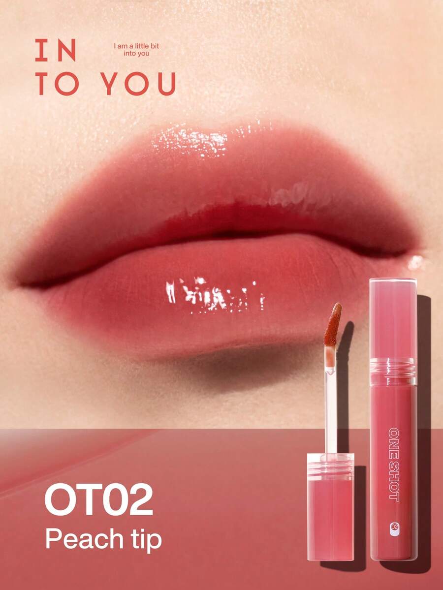 INTO YOU Tinte de labios de un solo disparo OT02, de uso práctico y versátil - OT02 - Ver 1