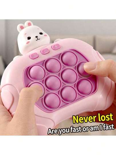 قطعة واحدة من ألعاب الضغط على الأزرار متعددة المستويات مضادة للضغط للأطفال، بتصميم ثلاثي الأبعاد وأشكال كرتونية بطرز مختلفة (رائد فضاء، دب، بطة، أرنب، سانتا، رجل طائر، كورجي، يقطين، فرس نهر، يونيكورن)، تدريب على الذاكرة والاستجابة العقلية وحل الألغاز، هدية عيد ميلاد للأطفال