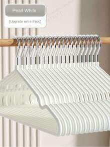 5/10pcs Non-Slip Coated Hangers, Warm Color Tones, Luxury Home Apparel Racks