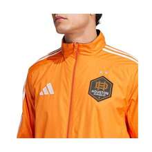 Adidas Men's Orange/Purple Houston Dynamo FC 2025 Anthem Reversible Full-Zip Jacket |  | Men Sports Jackets - Orange/ Purple - View 3