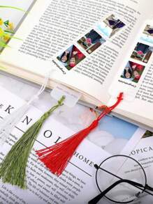 Marcador de Página Acrílico com Foto Personalizada para Temporada de Formatura, Presente Comemorativo da Temporada de Formatura, Foto Personalizada, Marcador de Página Comemorativo de Foto em Grupo dos Colegas, Dando aos Colegas, Professores e Alunos o Melhor Presente Comemorativo da Temporada de Formatura, Suprimentos Escolares, Volta às Aulas