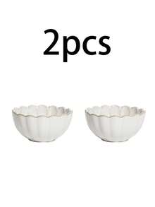 1/2/4 件南瓜图案陶瓷餐碗，北欧风格早餐牛奶碗，家用汤碗，下午茶水果酸奶碗，单人份小碗，节日礼物，送给朋友、男朋友/女朋友、家人、学校用品的礼物 - 彩色 - 查看 18