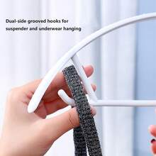 10pcs Non-Marking Anti-Slip Hangers Set For Shirts, Dresses, And Delicates - Space-Saving Closet Organizer For Home, Dorm, And College Rooms, Heavy-Duty Clothes Hangers With Grippy Ridges To Prevent Slips, Durable Build For Everyday Drying And Storage, Maximizes Closet Space, Compatible With Standard Rods, Perfect For Wardrobe Refresh And Laundry Days