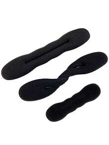 Girl's Pill Hair Plate Soft Sponge Not Hurt Hair Slouchy Pod Hair Tool Tight Model - Multicolor - View 3