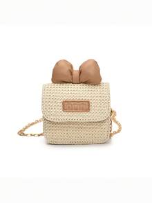 Cute Bow Crossbody Mini Bag, 2025 New Cartoon Shoulder Bag, Casual Outing Accessories Purse For Girls - A - View 13
