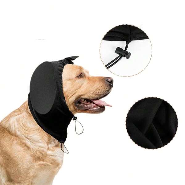 Coquilles de protection pour les oreilles de chien, protège-oreilles pour animaux de compagnie pour réduction du bruit, réchauffe-oreilles pour chien