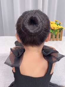 Girl's Pill Hair Plate Soft Sponge Not Hurt Hair Slouchy Pod Hair Tool Tight Model - Multicolor - View 5