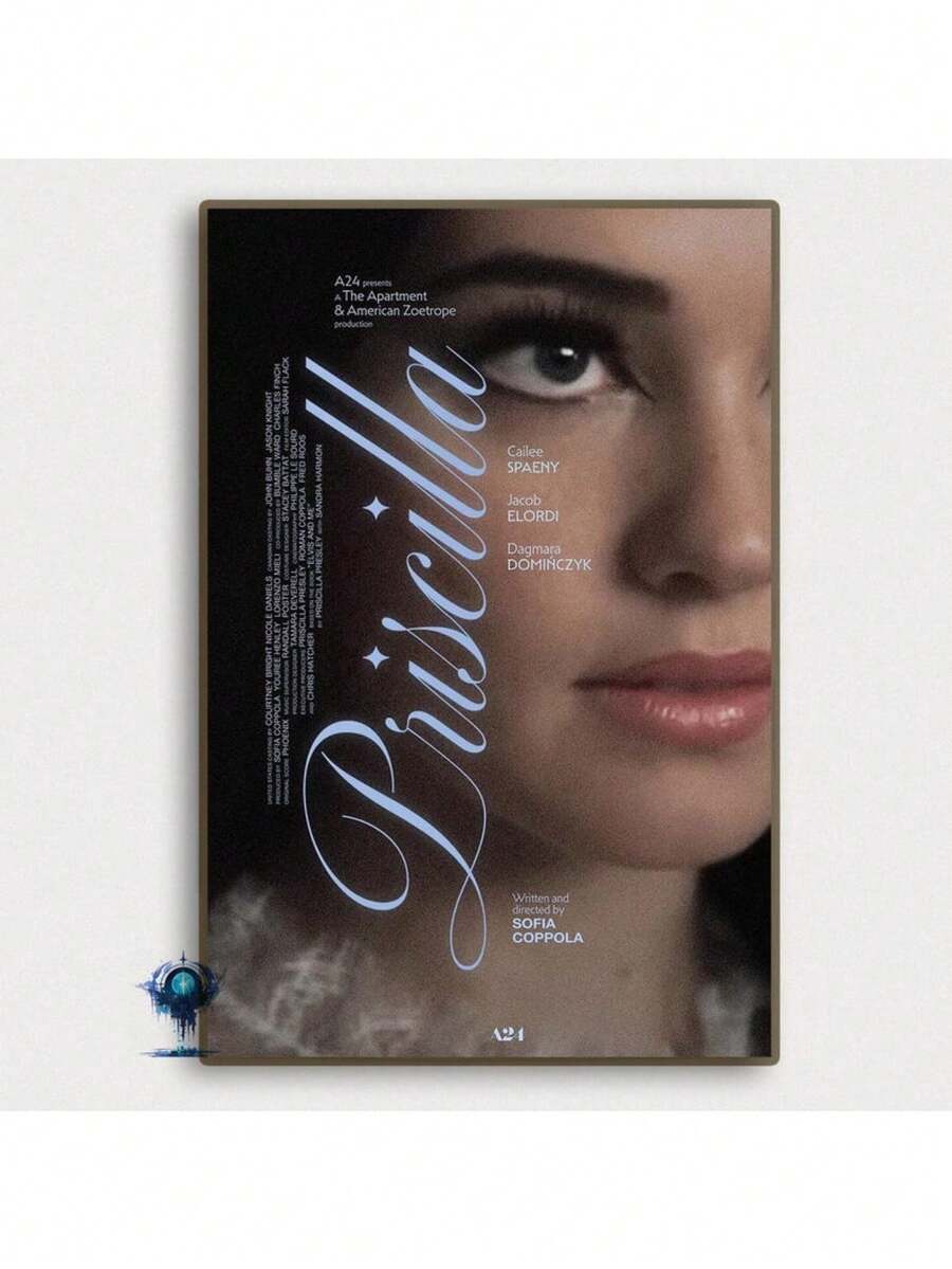 Priscilla Movie Poster Vintage Classic Movie Poster Art Home Decoration Poster Gifts Canvas Art Print Optional Frame ,Wall Art With Frame - Multicolor - View 1