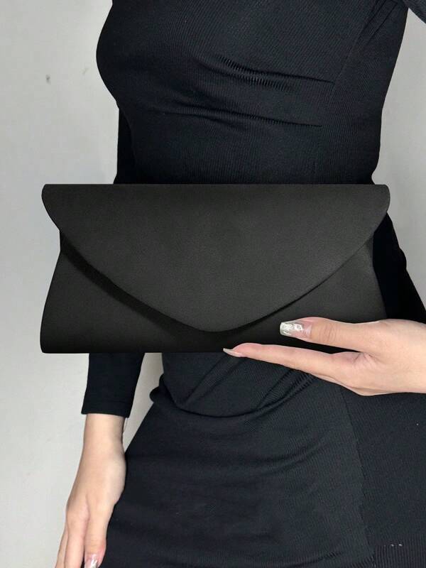 Minimalist Velvet Heart Shaped Clutch Bag For Women, Suitable For Wedding, Formal Party, Anniversary, Birthday Gift