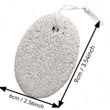 3pcs Natural Pumice Stone Foot Scrubber,Circular Volcanic Foot Pumice Stone For Dead Skin Removal Fragrance-Free, Ideal For Sensitive Skin, Perfect For Spa Massages & Home Pedicures