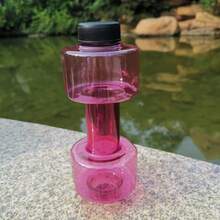 1 件可调节注水哑铃，瑜伽健身运动哑铃，便携式户外健身哑铃，力量训练哑铃（注水，约 620 克）健身房配件 - 彩色 - 查看 9