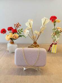 Women Glitter Crossbody Bag/Wallet For Party/Banquet/Wedding WT168-213 - Màu Lilac Tím - Xem 2