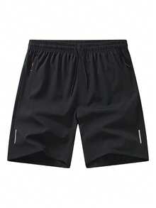 Men's Versatile Casual Outdoor Shorts, Summer - Black - View 2