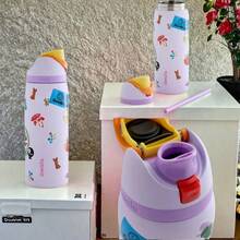 Compatible With 0wala Cup Water 32oz Stainless Steel Tumbler With Straw - Vacuum Insulated  Cup For Hot Coffee & Cold Drinks, Leak-Proof Water Bottle For Sports, Travel, School (Stainless Steel, 32oz)