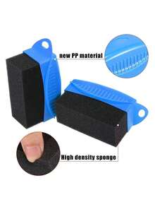 1 Bàn chải xốp đánh bóng và đánh bóng lốp xe hơi có nắp - Bao gồm dụng cụ bôi, Thích hợp để vệ sinh vành lốp và nội thất, Miếng bọt biển thấm hút mật độ cao thấm hiệu quả chất đánh bóng hoặc chất tẩy rửa, Tay cầm hình chữ nhật tiện dụng với các rãnh ngón tay để cầm chắc, Bảo vệ tay khỏi dầu mỡ và bụi bẩn, Lý tưởng để đánh bóng lốp, vệ sinh vành và làm sạch cạnh, Tiết kiệm thời gian và năng lượng, Dụng cụ vệ sinh và bảo dưỡng xe có thể tái sử dụng - Một cỡ - Xem 7