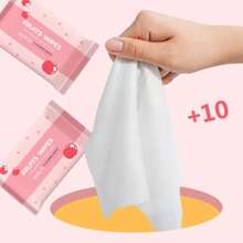 10pcs/Pack Reusable Adult Wet Wipes, Convenient Travel Size Wet Tissues, Economical Household Wet Wipes