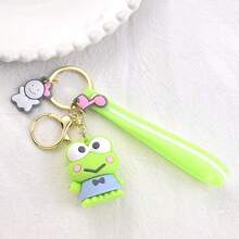 1/7 件套粉色 Hello Kitty 猫可爱防水钥匙扣(女士适用)、紫色 Kuromi 硅胶趣味包包挂饰及汽车必备配件、生日及毕业教师答谢礼物、护士防污防锈钥匙扣(带挂绳)、肉桂卷周边、Sanrio 授权商品。汽车配件(学校背包)、卡通哥特风 Y2K 风格 - 彩色 - 查看 17