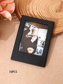 1/4/6/10/20pcs Multi-Color 3-Inch Magnetic Plastic Photo Frames, Magnetic Fridge Stickers For Instant Camera Photos And Mini Cards Display, Personalized Home Fridge Decor, Gift For Friends - Multicolor - View 24