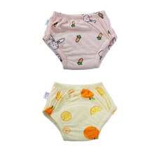 5pcs/Set Newborn Training Pants, Assorted Floral Patterns, Washable Lightweight Summer Potty Training Underwear, Reusable Cloth Diapers, Soft & Breathable, Suitable For Baby Boys And Girls, Essential Baby Item