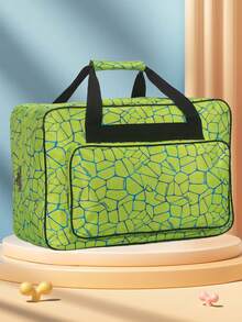 Sewing Machine Carrying Case Bag, Universal Portable Tote Bag With Pockets & Handle, Compatible With Most Standard Singer, Brother Sewing Machines - Multicolor - View 14