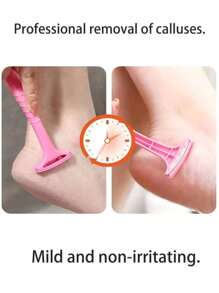 1 pezzo Pialla per piedi, rimuove la pelle morta, leviga i talloni, accessorio per pedicure, rimuove i calli di pelle morta sulle piante dei piedi, borsa, organizer, porta oggetti