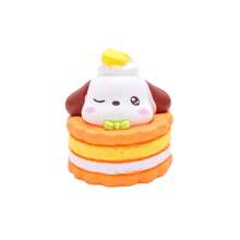 Sanrio 8 Stücke Set mit Mini-Desserts in zufälliger Farbe, DIY-Zubehör, Puppen-Blindbox im Sanrio-Stil, Schreibtischdekor aus Kunstharz, geeignet für Büro, Studentenschreibtisch, Zuhause – Geschenk zum Schulanfang