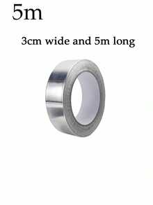 1 件超强防水胶带 - 多功能银灰色粘合剂，适用于墙壁、塑料、玻璃、木材和金属 - 非常适合 DIY 家居装饰和办公室使用，家庭日常配件适用于厨房、浴室淋浴和卫生间边缘修整套件口胶带双面胶带粘性手机壳手机壳胶带 Cinta Doble Cara - 彩色 - 查看 15