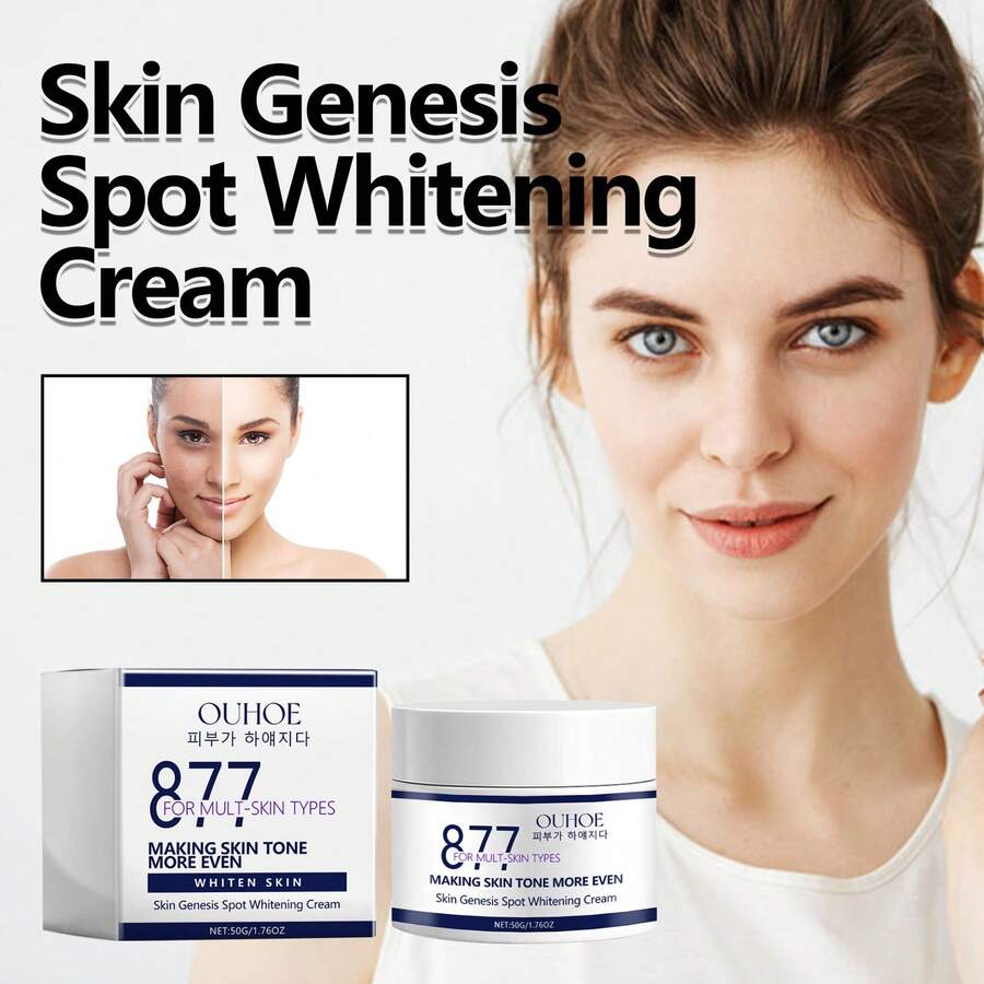 OUHOE Whitening Cream Moisturizing And Rejuvenating Whitening Facial Skin Body Skin Care Cream - Multicolor - View 1