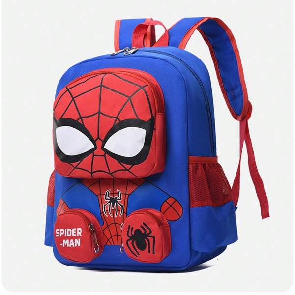 Disney 2 Colors Large Capacity Plaid Nylon Backpack, Preppy Fashion Academy Style With Zipper Closure, Polyester Lining, Ideal For School And Work Casual Daypack School Supplies,Back To School