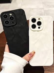 4pcs Set Vintage Matte Soft Phone Cases Compatible With IPhone 16, 15, 14, 13, 12, 11 Pro Max, Multi-Color