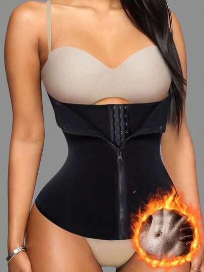 1pc Women Waist Trainer Belt, Waist Cincher Trimmer, Sauna Sweat Waist Trimmer Band, Sports Fitness Waist Trainer, Belly Band, Shaper Exercise Waist Belt Suitable For Workout Home Sports And Walk