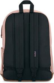 JanSport Right Pack 背包 - 耐用背包，配有加墊 15 吋筆記型電腦隔層、寬敞的主隔層和集成水瓶袋 - 迷霧玫瑰色 - 迷霧玫瑰 - 查看 6
