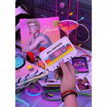 1PC Optional Frame Neon Synthwave Arcade Zone Dream Posters Canvas Painting Game Playroom Wall Art Picture For Cafe Club Room Home Decoration Reusable Frame ,Wall Art With Frame - Multicolor - View 85