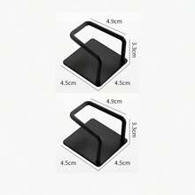 1pc Stainless Steel Sink Sponge Holder, Strong Adhesive Self-Adhesive Dry Rack, Kitchen Sink Drainage Dry Rack, Cleaning Sponge Rack Hook, Durable & Fashionable Bathroom Accessory