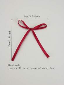 20pcs Ribbon Bow Flower Gift Packaging, Cake Decoration, Handmade Sewing Accessories Bow, DIY Jewelry Hair Accessories