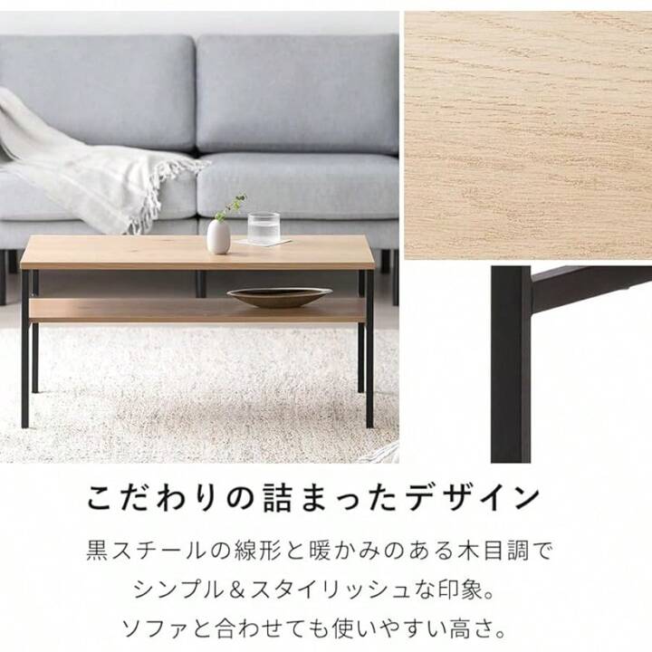 アイリスプラザ ソファ 2人掛113cm×12cm アッシュグレー FBS-2P