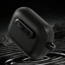 Locking Case Compatible With Airpods Pro 2nd/1st Generation Case Cover With Secure Lock Clip, AirPods 4 Case Full-Body Shockproof Protective Cover Compatible With Airpods 3