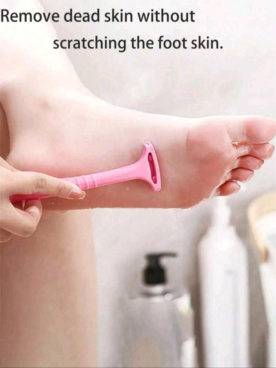 1 pezzo Pialla per piedi, rimuove la pelle morta, leviga i talloni, accessorio per pedicure, rimuove i calli di pelle morta sulle piante dei piedi, borsa, organizer, porta oggetti
