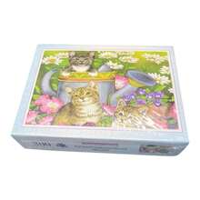 Rompecabezas 300 piezas puzzle de paisaje para adultos y niños juguete educativo y creativo piezas resistentes de fácil ensamblado - Gris - Ver 4