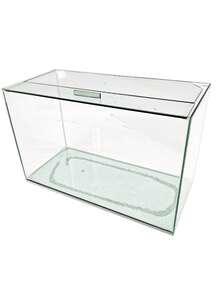 Aquário Retangular N4 11 Litros Para Peixes Plantas 35x17x22 cm vidro 3mm - Branco - Visão 2