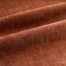 1pc Vintage Textured Bright Orange (Without Filler) Throw Pillow Cover, Luxury Soft Boho Style Chenille Cushion Slipcover Suitable For Sofa, Bed, Car, Dining Chair, Living Room, Bedroom, Floor, Bench, Office, Cafe - Suitable For All Seasons,Fall Decor,Autumn Decor,Room Decor