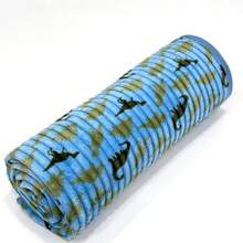 Single Thick Blanket With Fur 1.40x1.80 Mt Sherpa Fluffy - ĐaDino - Xem 2