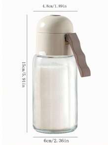 1pc Stylish Spice Storage Box, Home Kitchen Combination Storage Box, Seasoning Bottles, Monosodium Glutamate & Salt Jars