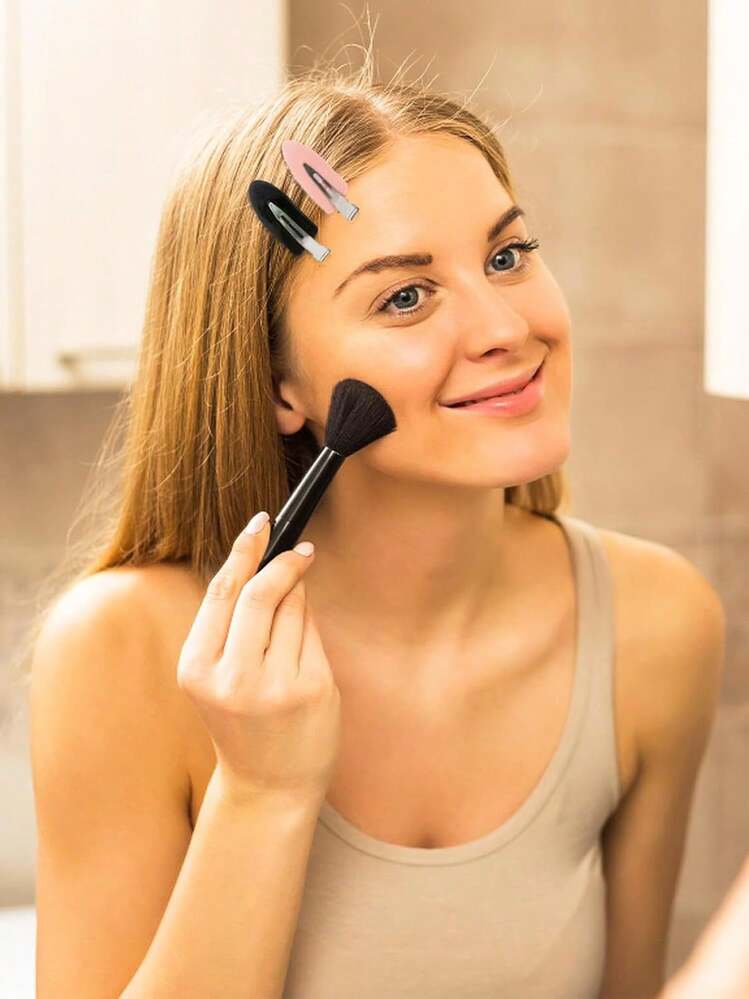 4/12/20/24/48개 주름 없는 헤어 클립, 이음새 없는 오리 부리 악어 클립, 헤어스타일링, 메이크업, 살롱, DIY - 섹션 나누기, 웨이브, 앞머리, 선물 상자 세트 (블랙/핑크/화이트), 헤어 액세서리, 발렌타인 액세서리, 헤드 액세서리에 적합 - 멀티컬러 - 보기 7